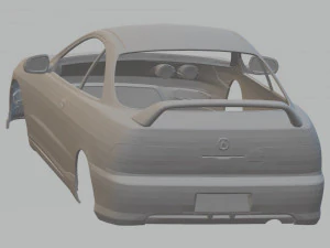 acura integra type r dc2 printable body car 3D Print Model