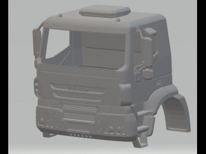 iveco eurostar printable cabin truck 3D Принт Модель