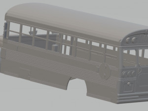 school bus printable Modelo de impresión 3D