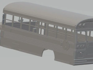 school bus printable 3D Print Model