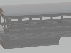school bus printable Modelo de impresión 3D