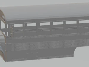 school bus printable 3D Print Model