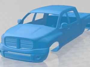 Carrozzeria stampabile Dodge Ram 2500 Modello di stampa 3D