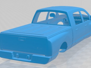Dodge Ram 2500 Printable Body Car Model do druku 3D