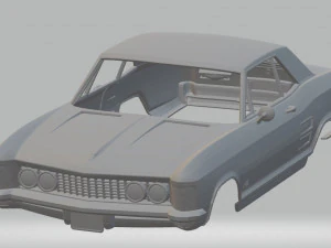 buick rivera 1963 printable body car 3D Print Model