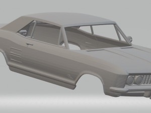 buick rivera 1963 printable body car 3D Принт Модель
