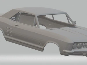 buick rivera 1963 printable body car 3D Print Model