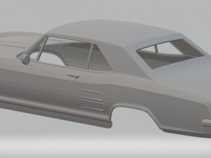 buick rivera 1963 printable body car 3D Принт Модель