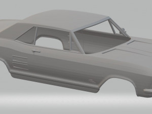 buick rivera 1963 printable body car 3D Принт Модель