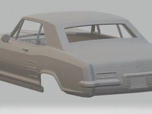 buick rivera 1963 printable body car 3D Print Model