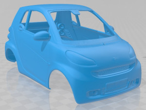 smart printable body car Modelo de impresión 3D