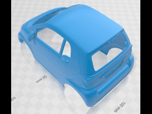 smart printable body car Modelo de impresión 3D