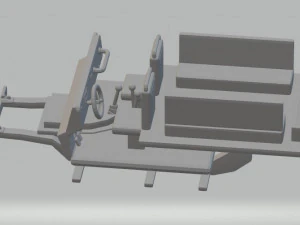 austin champ military jeep printable body car 3D Print Model