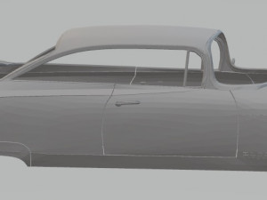 cadillac el dorado 1959 printable body car Modèles 3D en vedette