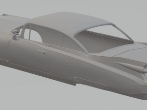 cadillac el dorado 1959 printable body car Modèles 3D en vedette