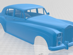 silver cloud iii printable body car Modelo de Impressão 3D