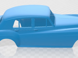 silver cloud iii printable body car Modelo de Impressão 3D