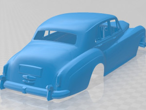 silver cloud iii printable body car Modelo de Impressão 3D
