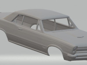 pontiac lemans gto 1965 printable body car Modelo de Impressão 3D