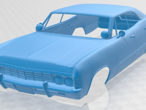 Chevrolet Impala 1967 Printable Body Car 3D Принт Модель