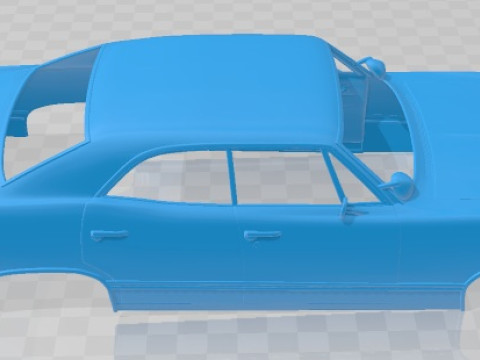 Chevrolet Impala 1967 Printable Body Car 3D Принт Модель