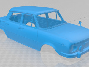 skoda 100 printable body car 3D-Druckmodell