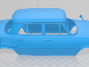 skoda 100 printable body car 3D Print Model
