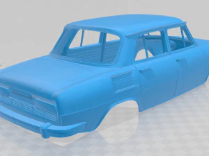skoda 100 printable body car 3D Print Model