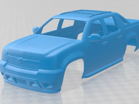 Chevrolet avalanche 2011 printable body car 3D Print Model