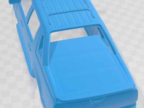 Chevrolet avalanche 2011 printable body car Model do druku 3D