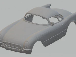 chevrolet corvair 1954 printable body car 3D Print Model