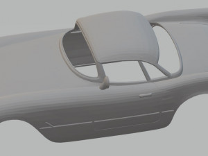 chevrolet corvair 1954 printable body car Modelo de impresión 3D