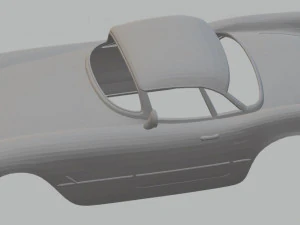 chevrolet corvair 1954 printable body car 3D Print Model