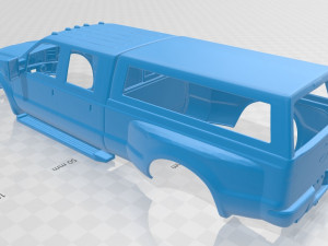 f 450 super duty printable body car Model do druku 3D