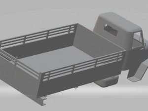 praga v3s printable truck 3D Print Model