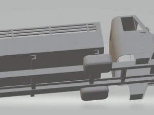 praga v3s printable truck 3D Print Model