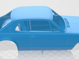 nissan skyline 2000 gt-r printable body car 3D Print Model