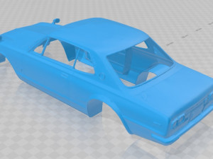 nissan skyline 2000 gt-r printable body car 3D Print Model
