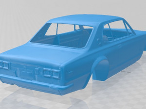 nissan skyline 2000 gt-r printable body car 3D Print Model