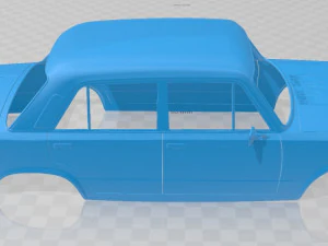 fiat 125 printable body car 3D Print Model