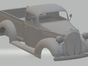 f 100 - 1939 printable body truck 3D Print Model