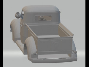 f 100 - 1939 printable body truck 3D Baskı Modeli