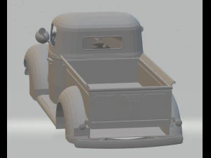 f 100 - 1939 printable body truck 3D Print Model