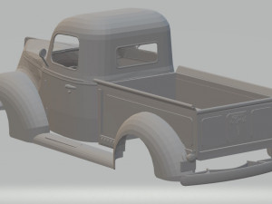 f 100 supernats 1938-1940 printable body truck Modello di stampa 3D