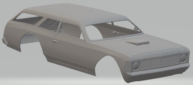 chevrolet caravan custom printable body car Modèles 3D en vedette .c4d .max .obj .3ds .fbx .stl .blend 