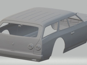 chevrolet caravan custom printable body car Modèles 3D en vedette