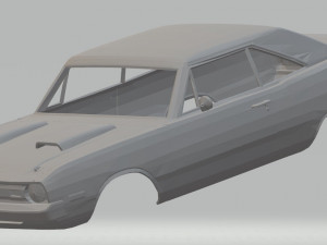 dodge dart swinger 340 printable body car 3D Print Model