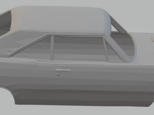 dodge dart swinger 340 printable body car 3D Print Model