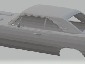dodge dart swinger 340 printable body car 3D Print Model