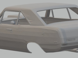 dodge dart swinger 340 printable body car 3D Print Model